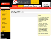 Tablet Screenshot of bike-sport-shop.cz